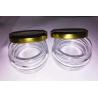 Buy cheap 0.5oz 19gram high transparent glass caviar jar with metal lid from wholesalers