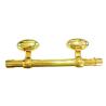 Buy cheap Egg Design Italy zamak Metal Coffin handle coffin bar hardware H024 size 25*10cm Gold from wholesalers