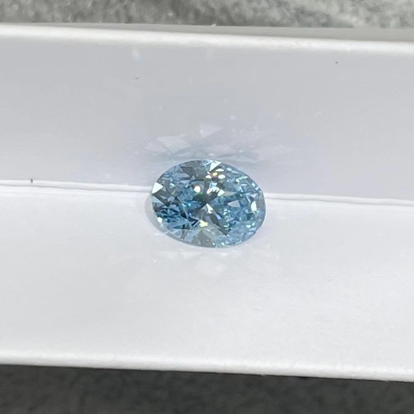 Jewelry Decorations 1.66Carat Blue Synthetic Loose Lab Grown Diamonds VS1