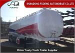 4 Compartment Q345B 45000L Fuel Tanker Semi Trailer