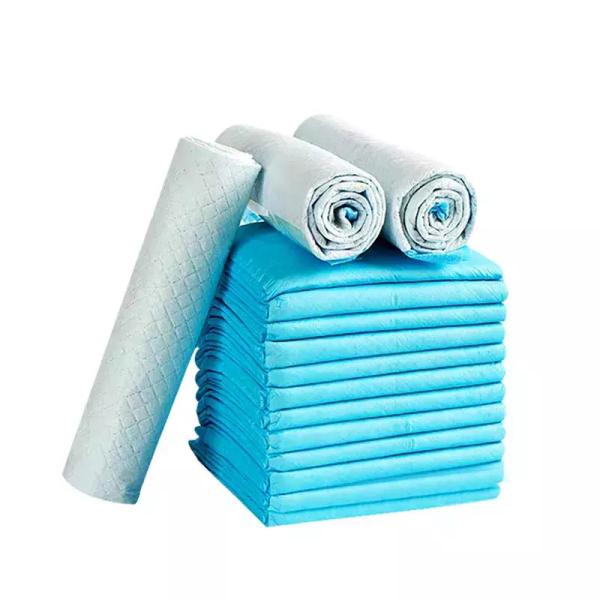 Blue Disposable Chucks Pee Pads for Puppy Dog Potty Training 20g-120g Profession