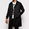 Buy cheap Zipper Splice Lightweight Flight Jacket Nylon / Polyester Long Windbreaker Mens from wholesalers