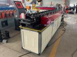 Perforated rolling shutter door roll forming line in Venezuela
