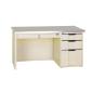 Buy cheap Metal Top Office Steel Executive Desk Table With Three Drawers from wholesalers