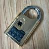 Buy cheap Biometric door lock Fingerprint lock Padlock black fingerprint lock from wholesalers