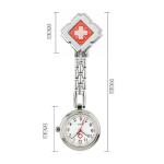 FOB Red Cross Nurse Watch Gift Student Luminous Pocket Watch Pocket Watch