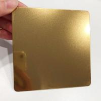 Buy cheap Anti - Fingerprint Titanium Stainless Steel Sheet 304 Color Metal Plate product