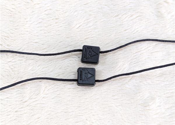 Buy cheap Custom Brand Logo Nylon Hang Seal Plastic String Tag For Clothing / Shoes from wholesalers