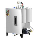 Steel Stainless Vertical Automatic Steam Boiler 105psi With Pressure Gaug