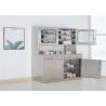 Buy cheap Hospital Stainless Steel Medicine Display Cabinet , Three Drawers Lockable Medicine Cabinet from wholesalers