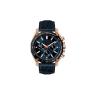 Buy cheap 316L Case Genuine Leather Wrist Watch With Stainless Steel Screw Crown from wholesalers