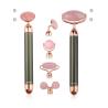Buy cheap Face Massager Vibrating Jade Roller Rose Quartz Facial Roller from wholesalers