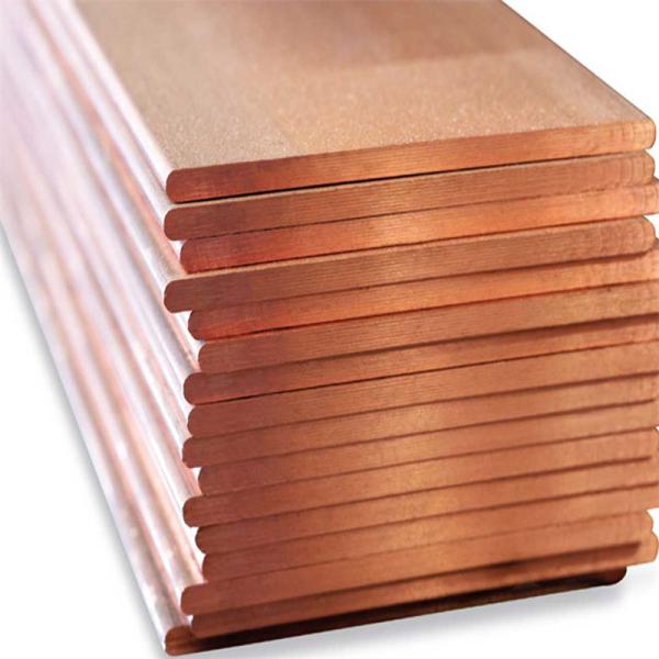Buy cheap T2 1.5mm Thick Polished Copper Sheet ASME Golden 1000mm - 12000mm from wholesalers