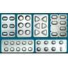 Buy cheap Pill Tablet Blister Packaging Machine , 8KW Capsule Packing Machine from wholesalers