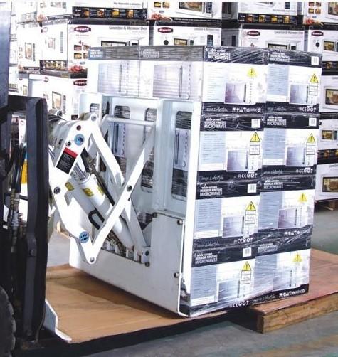 Buy cheap Pull Push Type CASCADE Forklift Clamps 1200-1450mm Faceplate Width from wholesalers