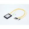 Buy cheap Accurate Coupling 1x3 Fiber Optic Coupler Low Insertion Loss Optical Cable Coupler from wholesalers