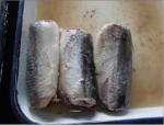 Salty Flavor Canned Fish , Mackerel Fish Canned Food 3 - 5pcs 425g / 235g