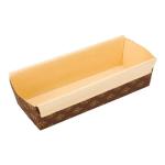 Kraft greaseproof paper bread baking pans color printing custom paper baking pan