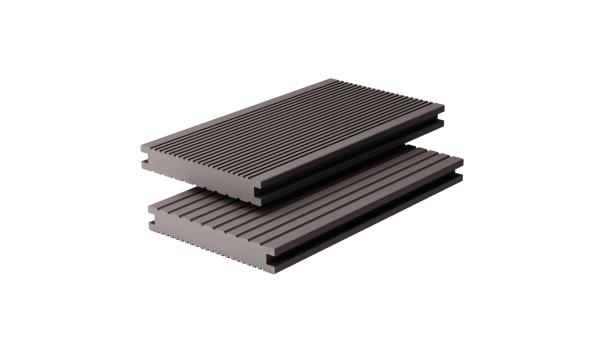 150 X 25 Mm Anti Insect Solid Composite Decking Outdoor Recycled Plastic Decking