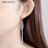 Buy cheap 7.5x1.1cm 3.5g Bohemian Style Earrings OEM Valentine Gold Earring Hooks from wholesalers