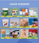 Outdoor Camping Fishing Car Wash Plant Cultivation Portable White Round Plastic