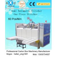 Buy cheap High Efficiency Semi Automatic Corrugated Stitching Machine For Carton Box product