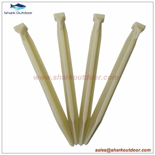 Buy cheap Biodegradable Tent Pegs tent stake from wholesalers