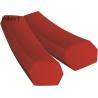 Buy cheap Good Abrasion Resistant Polyurethane Synchronous Timing Belts V Section / Pentagon / Hexagon from wholesalers