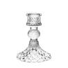 Buy cheap Factory price clear crystal glass candelabra candlestick holder from wholesalers