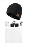 Bluetooth Beanie for Men Bluetooth Hat, Mens Gifts, Women Beanie Hat Black