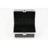 Buy cheap Small Black PU Aluminum Cosmetic Case, Aluminum Cosmetic Beauty Boxes from wholesalers