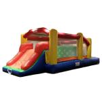 Buy cheap Inflatable Bouncer Obstacle Trampoline Kids Party Rental Inflatable Jumping from wholesalers