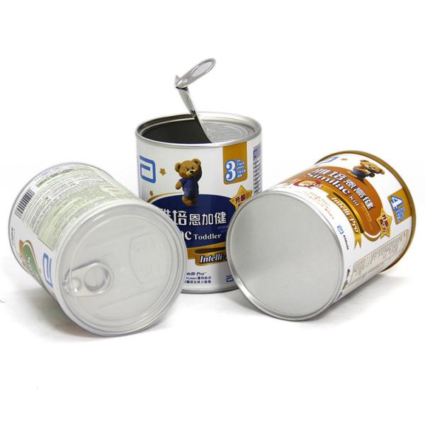 Recyclable Air-tightened Water-proof Cylindrical Paper Composite Cans for Baby