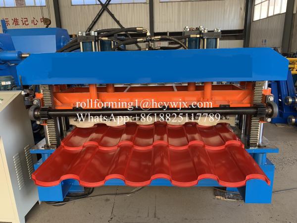 Buy cheap Hydraulic 2m/Min Glazed Tile Roll Forming Machine from wholesalers