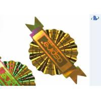 Buy cheap Authentic Tamper Proof Holographic Security Seal Stickers For FMCG Packaging product