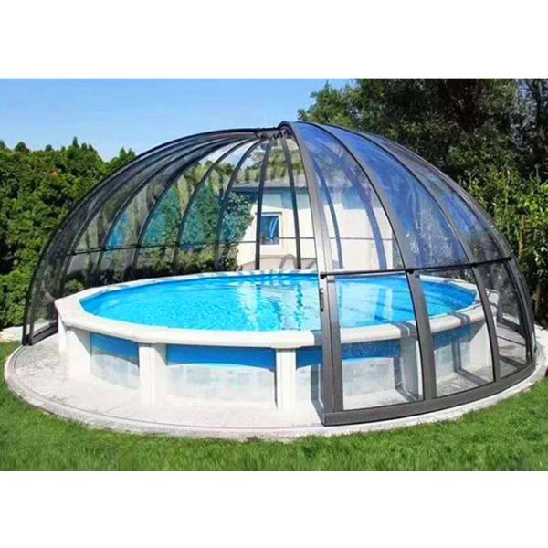 Buy cheap 5m Round Large Aluminum Profiles Frame Clear PC Board For Pool Dome Tent from wholesalers