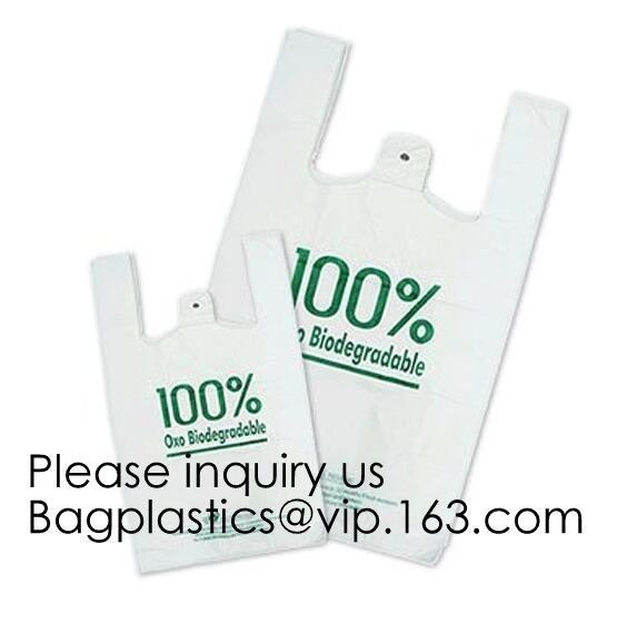 Eco Friendly T-Shirt Grocery Bags | 100% Biodegradable | Certified ASTM D5511