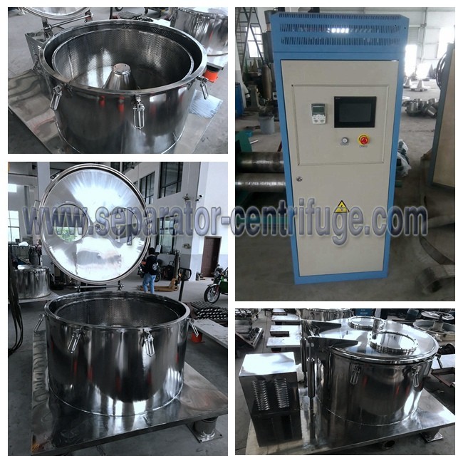 Drying SS316 Basket Centrifuge For Material Solid Liquid Extraction