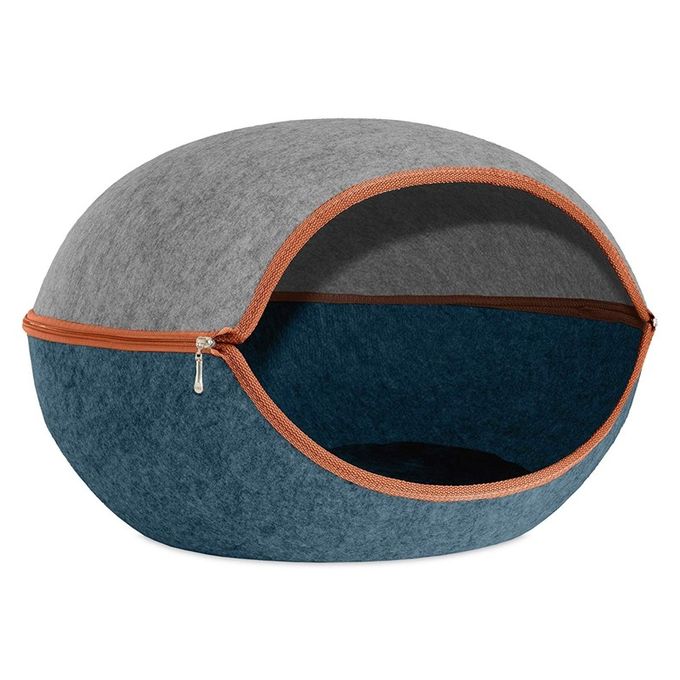 Non - Toxic Pet Den Bed Removable Cover Easy Clean Various Color Available