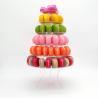 Buy cheap 4 Story Plastic Macaron Cake Tower Recyclable from wholesalers