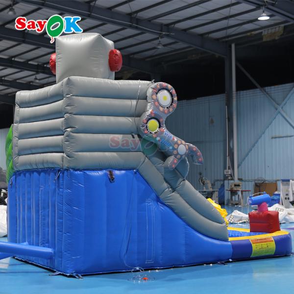 Outdoor Large Playground Kids Bouncy Castle Cartoon Theme Jumping Bouncer Kids Inflatables Bouncer Castle Inflatable with Blower