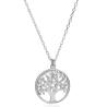 Buy cheap 10 Gram 0.02m Tree Of Life Pendant Necklace Wedding 5A Cubic Zirconia Necklace from wholesalers