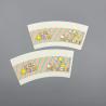 Buy cheap Recycled 160g 170g Ice Cream Packaging Paper Cup Fan Film Lamination from wholesalers