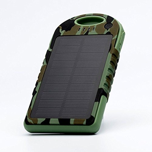 High capacity 10000mAh solar power charger for smart phone
