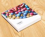 CMYK PANTONE Packaging Medicine Box , 500PCS Portable Medicine Storage Box