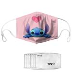 Children Reusable Face Mask With Filters Pocket