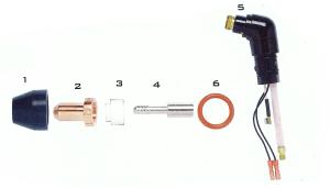 Buy cheap High Efficiency Plasma Cutting Torch PCH 20 Small Thermal Deformation from wholesalers