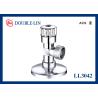 Buy cheap Polished Chromed Plated 1/2" x 3/8" Brass Angle Valves from wholesalers