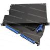 Buy cheap 1U 2U Rotatable Rack Mount Patch Panel Max 96 Cores Metal material from wholesalers