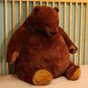 Buy cheap 23.6in Dark Brown Teddy Bear Plush Toy Simulation Djungelskog Teddy Bear Stuffed Animal Doll Home from wholesalers